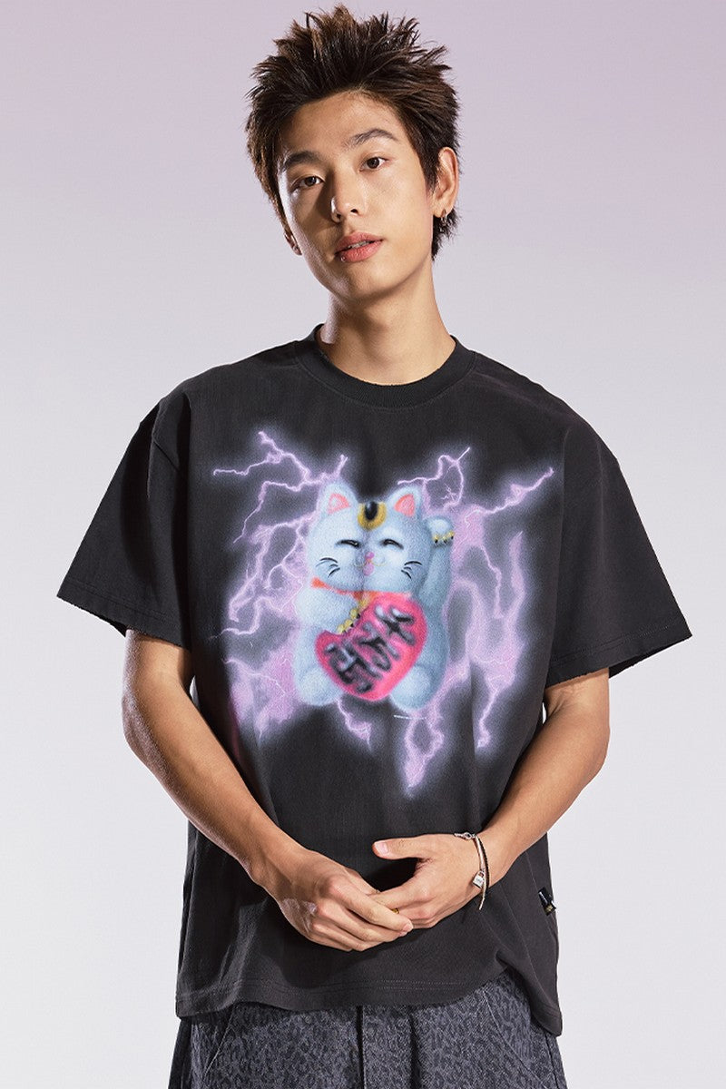 Lucky Cat Graphic Tee
