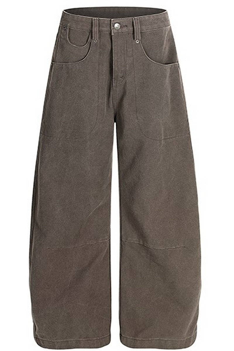 Washed Street Loose Fit Jeans