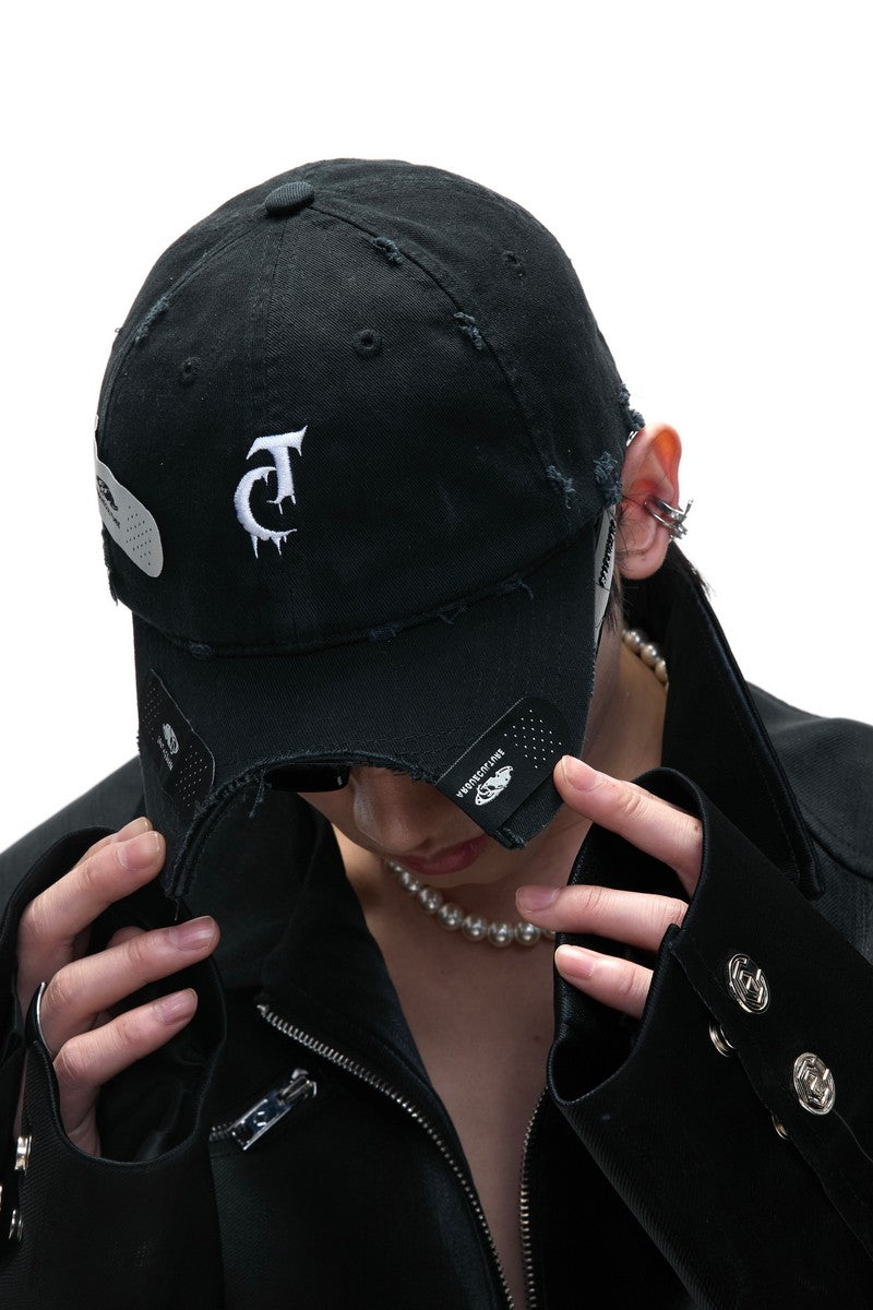 Distressed Vintage Patch Baseball Cap