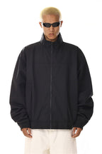 Outdoor Mock Neck Utility Jacket