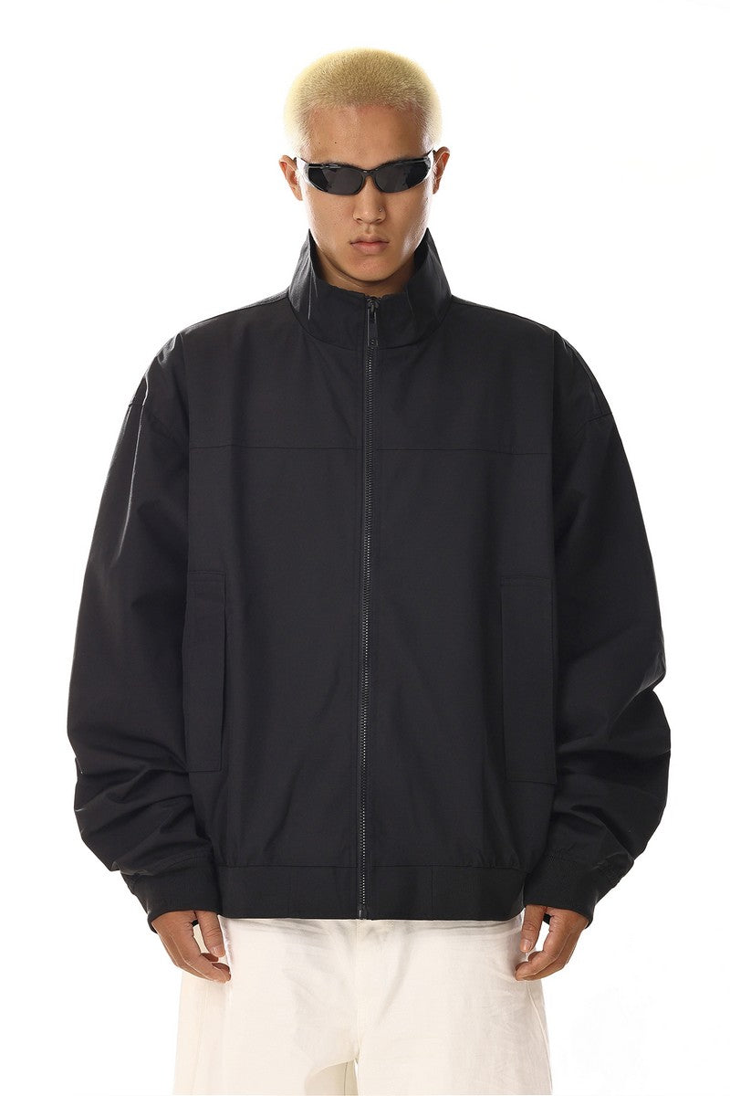 Outdoor Mock Neck Utility Jacket