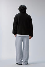 Vintage Fleece Half Zip Hoodie