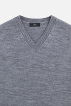 Wool Blend Knit Vest