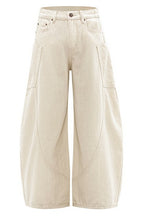 Deconstructed Scythe Wide Jeans