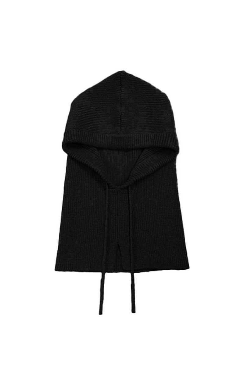 Drawstring Fleece Balaclava Hat