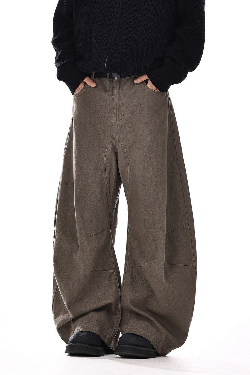 Vintage Loose Blade Deconstructed Jeans