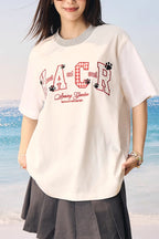 Dog Paw Patchwork T-Shirt