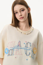 Shell Ribbon Patch Tee