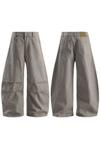 Pleated Blade Work Jeans