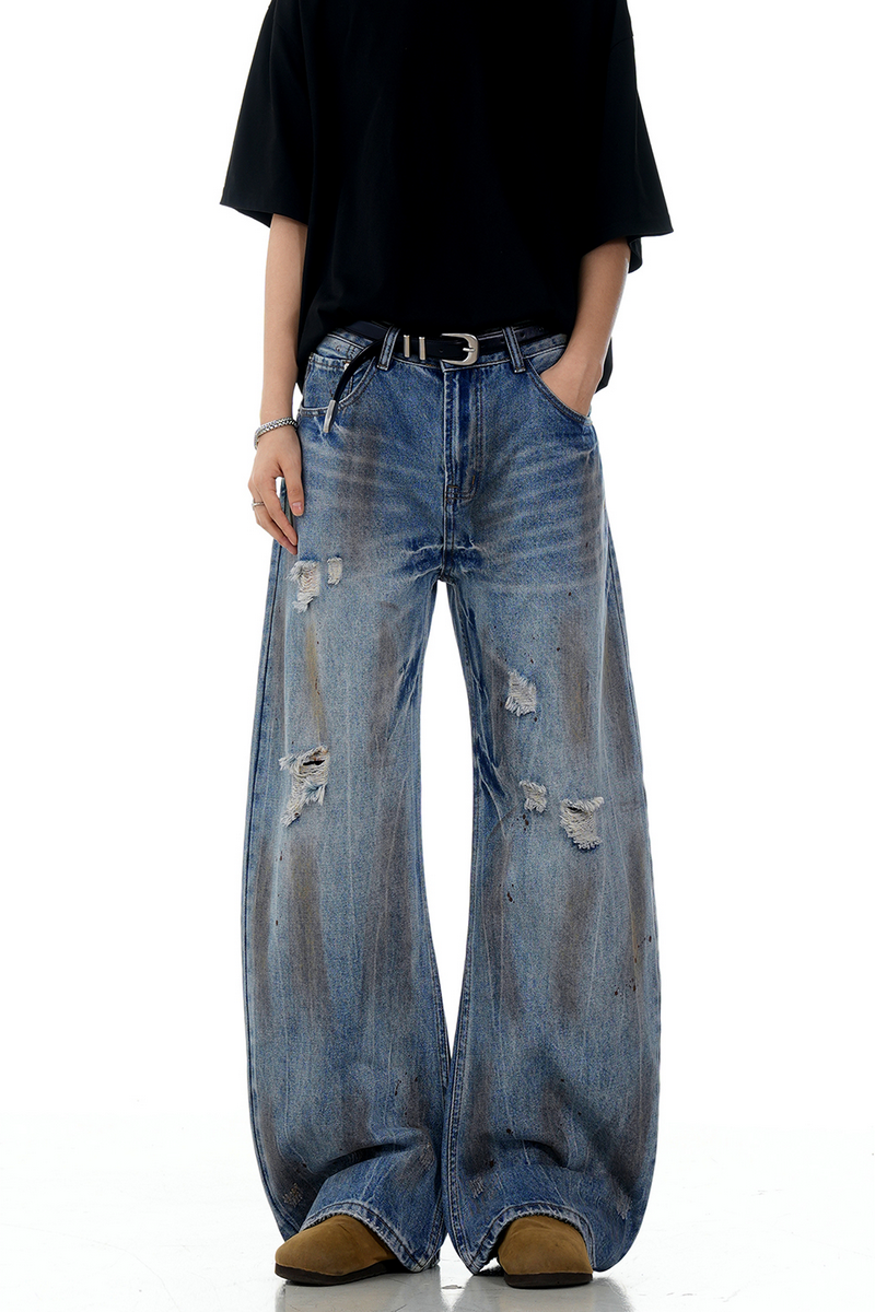 Lightning Ripped Blade Jeans