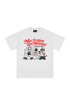 Cartoon Graffiti Print Tee