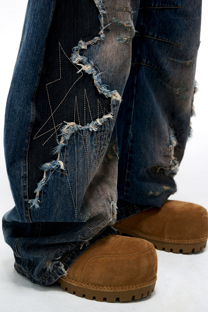 Destroyed Jeans