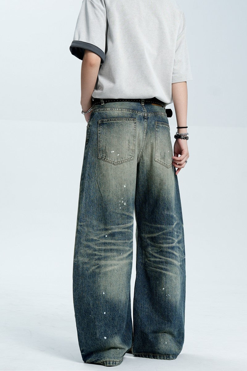 Paint Splatter Blade Jeans