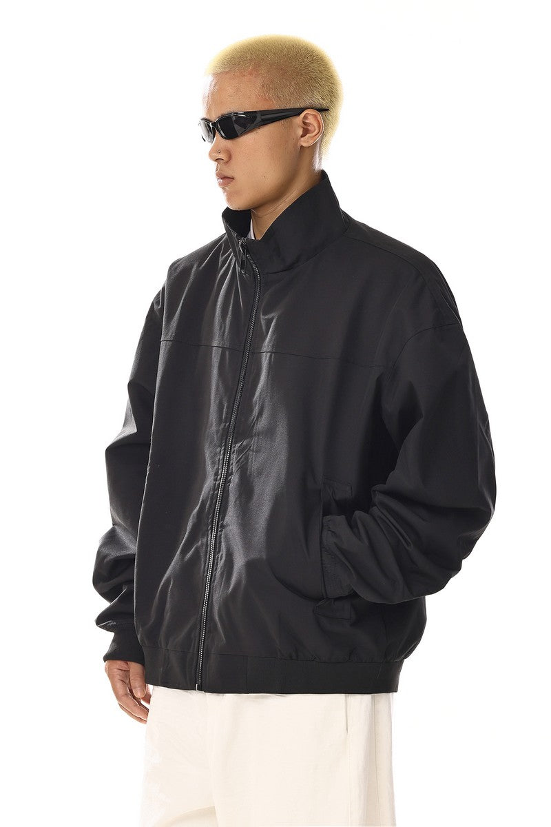 Outdoor Mock Neck Utility Jacket