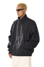 Outdoor Mock Neck Utility Jacket