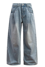 Washed Vintage Baggy Jeans