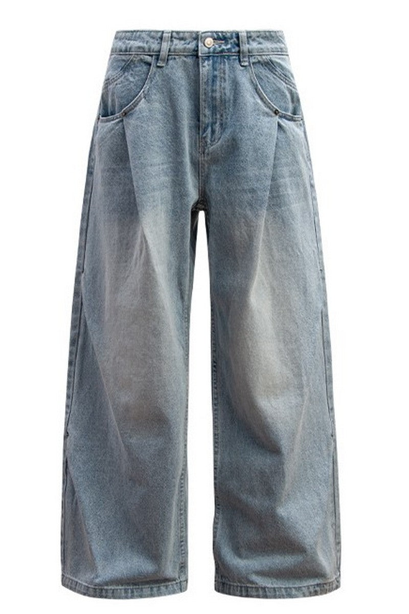 Washed Vintage Baggy Jeans
