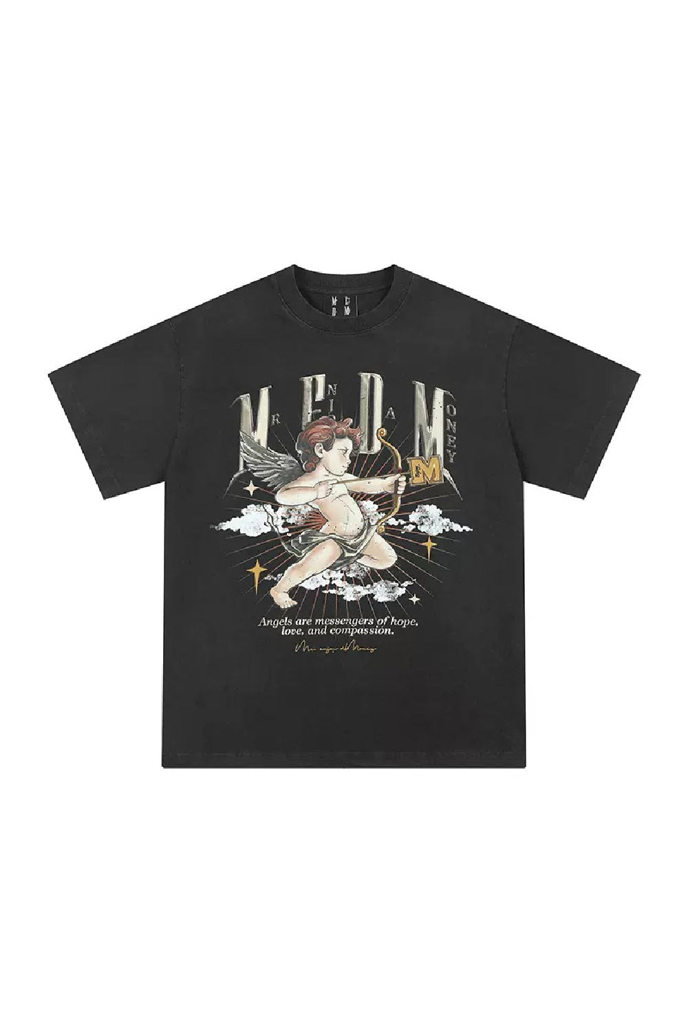 Angel Series Washed Hand-Painted Tee