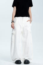 Drawstring Pocket Cargo Pants