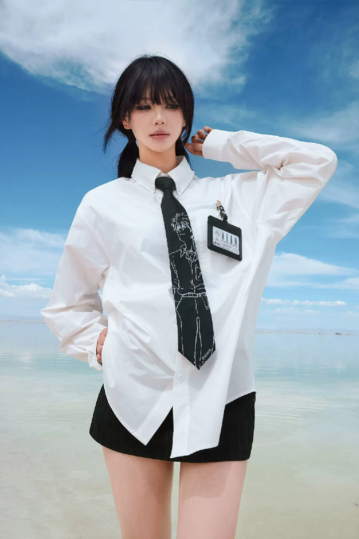 School Badge Uniform Shirt