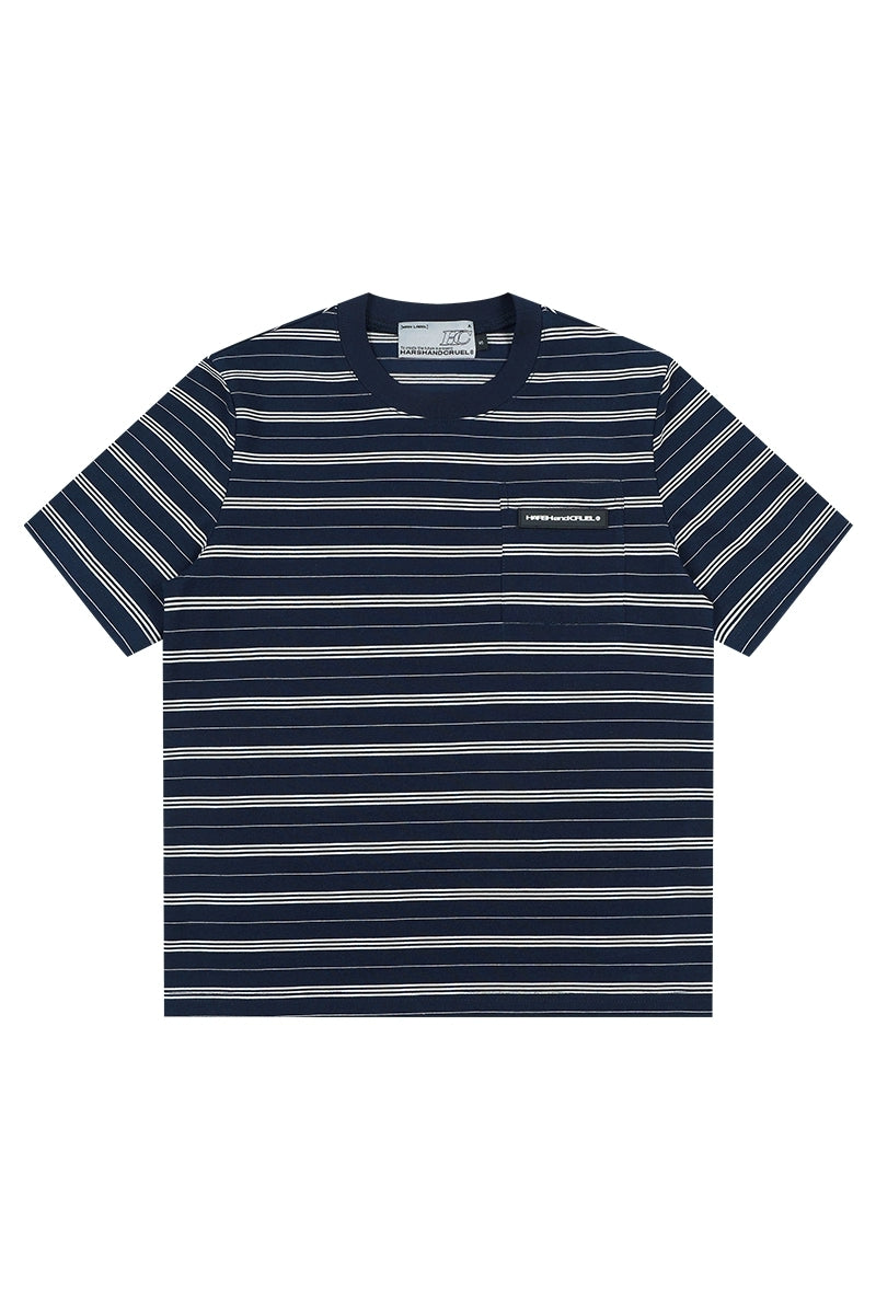 Retro Striped Slim Fit T-Shirt