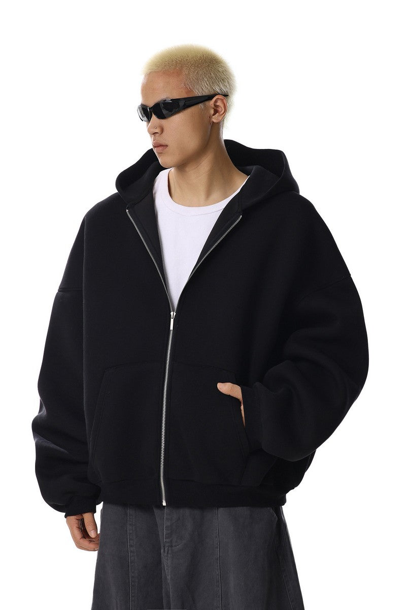 Heavy Zip-Up Hoodie