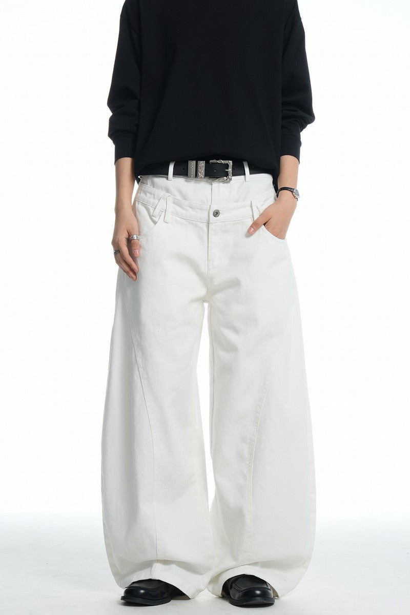 Double Waist Blade Jeans
