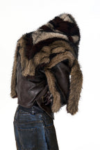 Faux Mink Trapper Hat