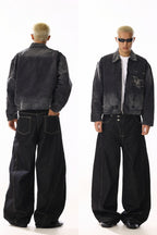 Raw Button Fly Jeans