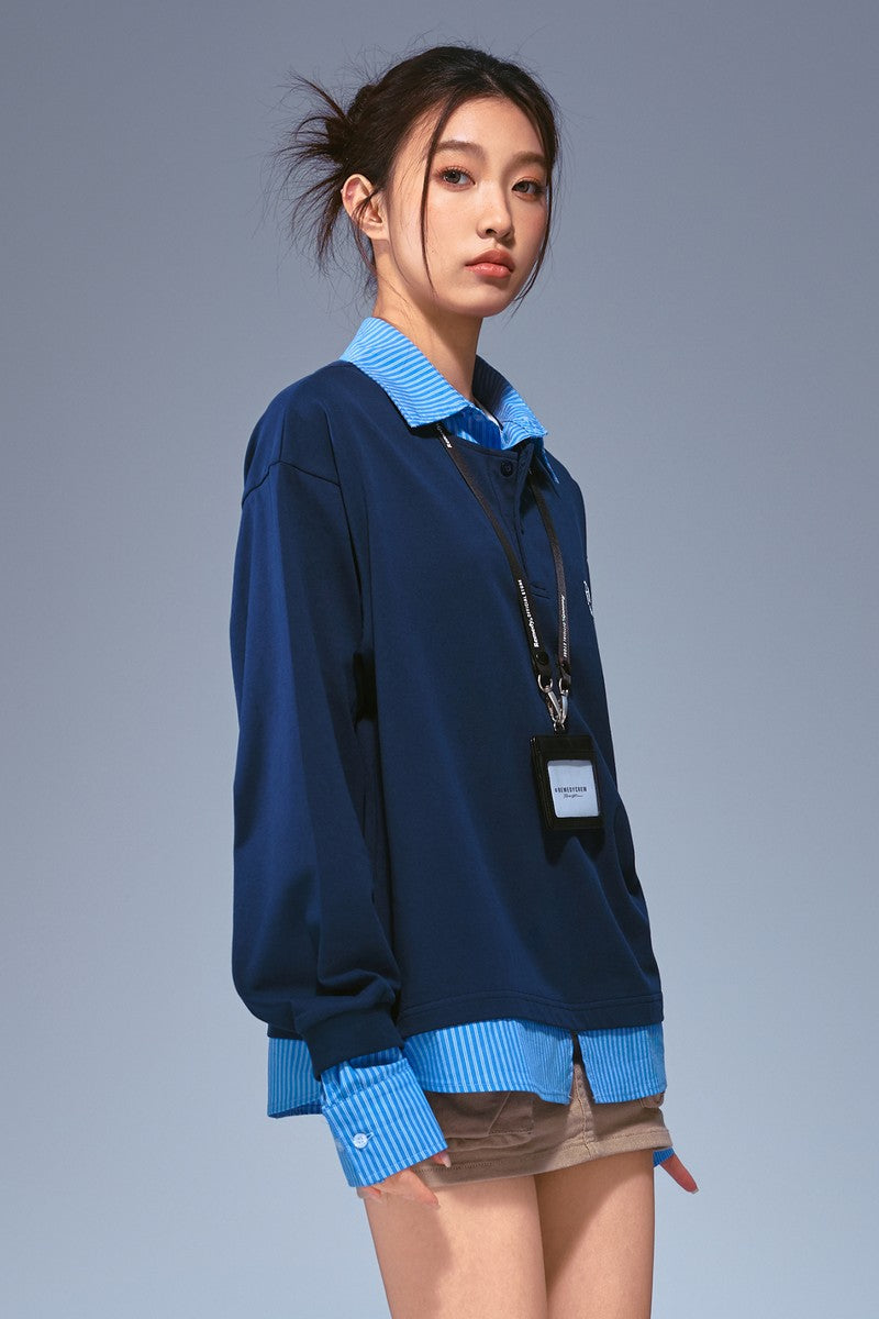 Layered Look Sweater