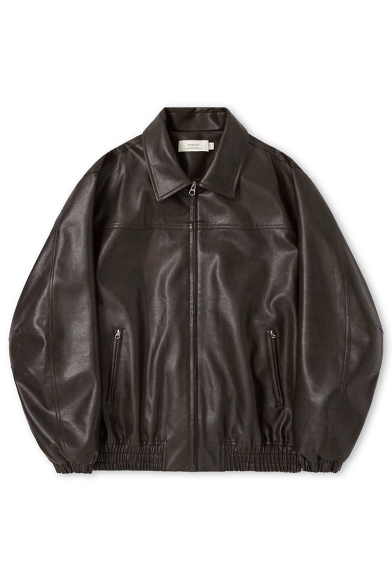 Vintage Oversized Leather Jacket