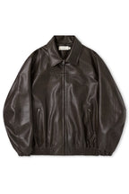 Vintage Oversized Leather Jacket