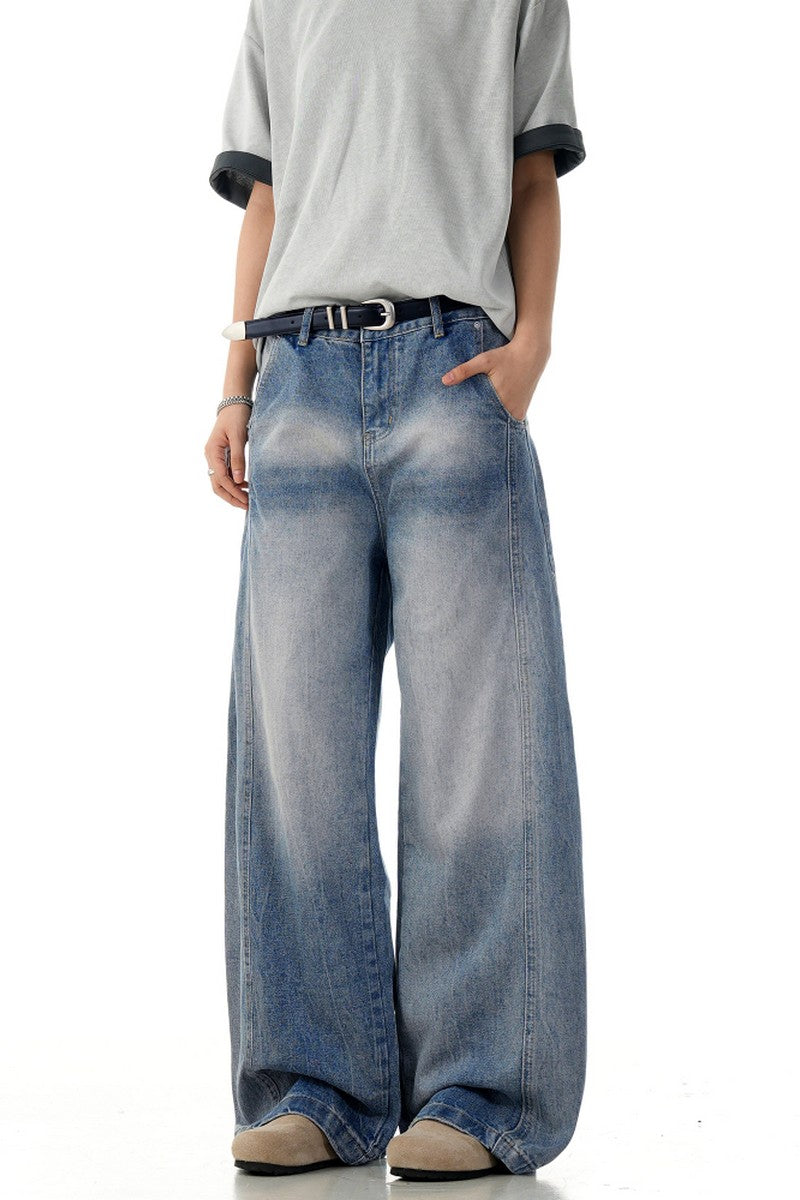 Deconstructed Blue Jeans