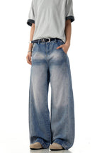 Deconstructed Blue Jeans