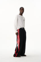 Double Waist Print Sweatpants