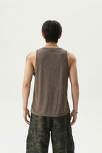 Vintage Sleeveless Pullover Vest