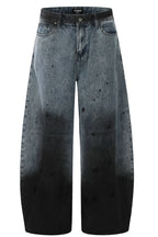 Paint Splatter Gradient Jeans