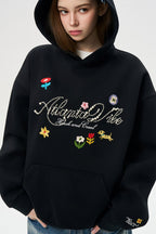 Pearl Script Graphic Hoodie