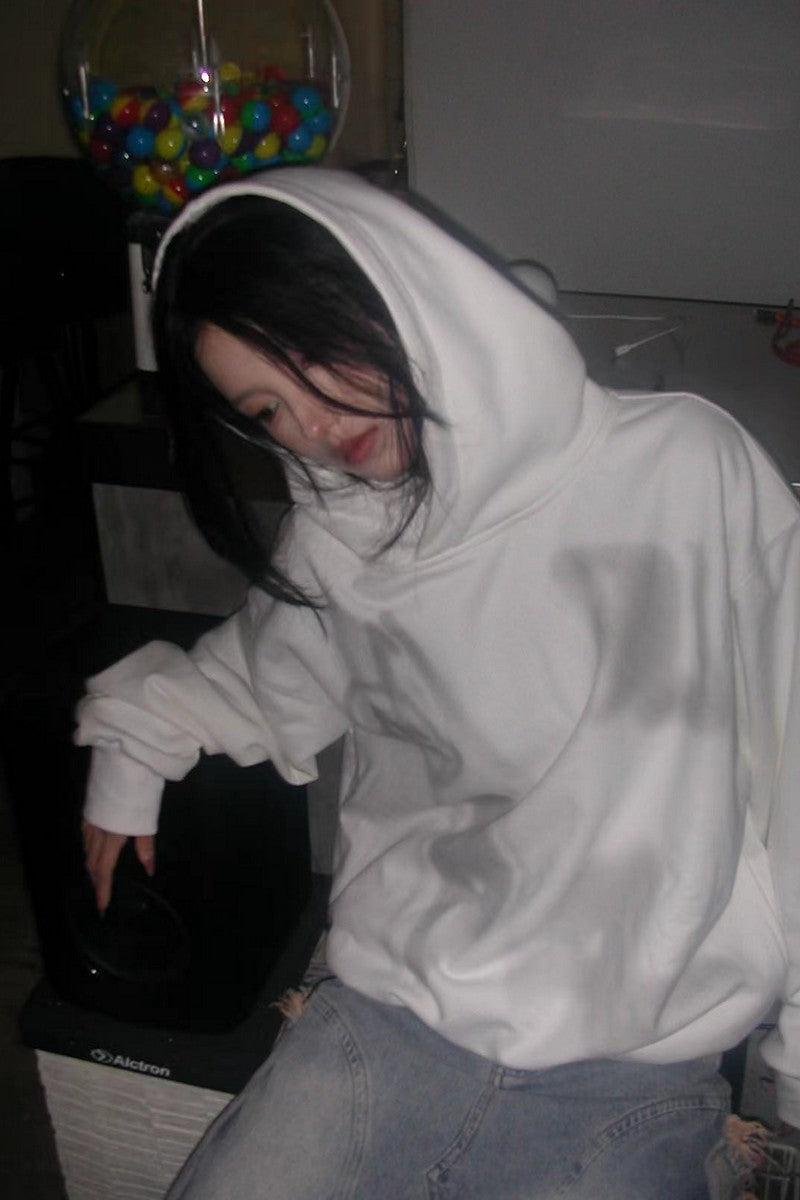 Witch Blur Print Hoodie