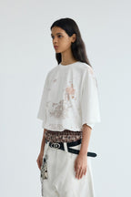 Ink Print Casual Tee