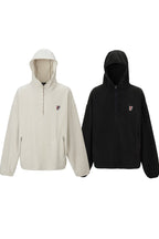 Vintage Fleece Half Zip Hoodie