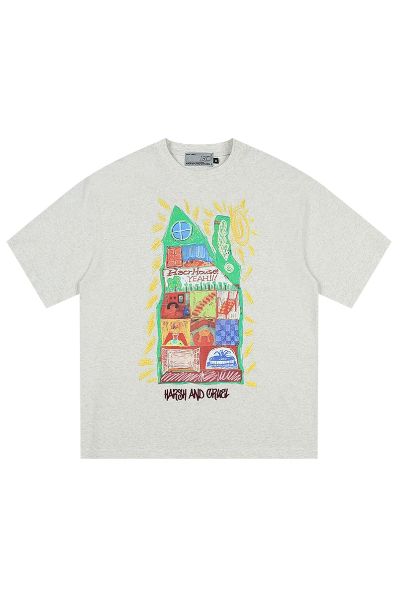 Crayon House Knit T-Shirt