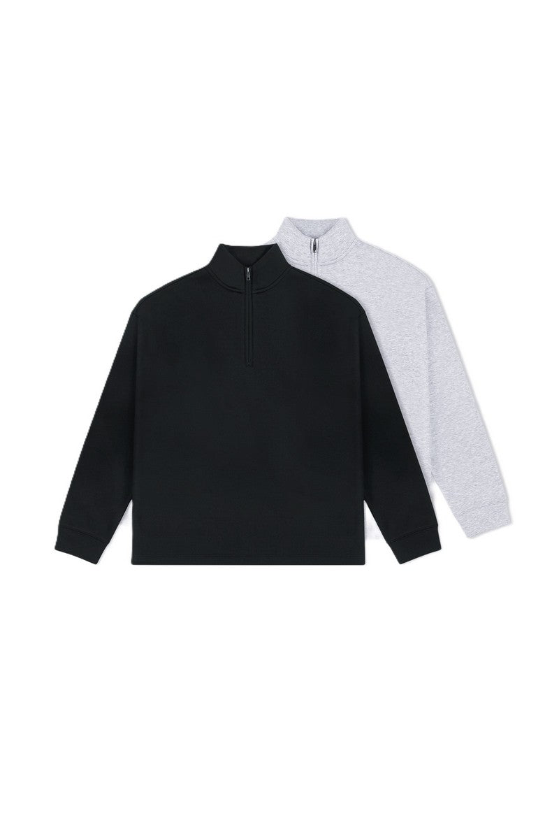 Thermal Fleece Half Zip Sweatshirt
