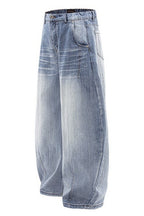 Blade Cut Cleanfit Baggy Jeans