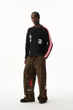 Retro Colorblock Crewneck Jersey
