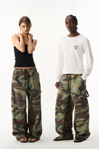 Camo Leopard Workwear Pants