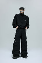 Minimalist Zip Utility Sweatpants