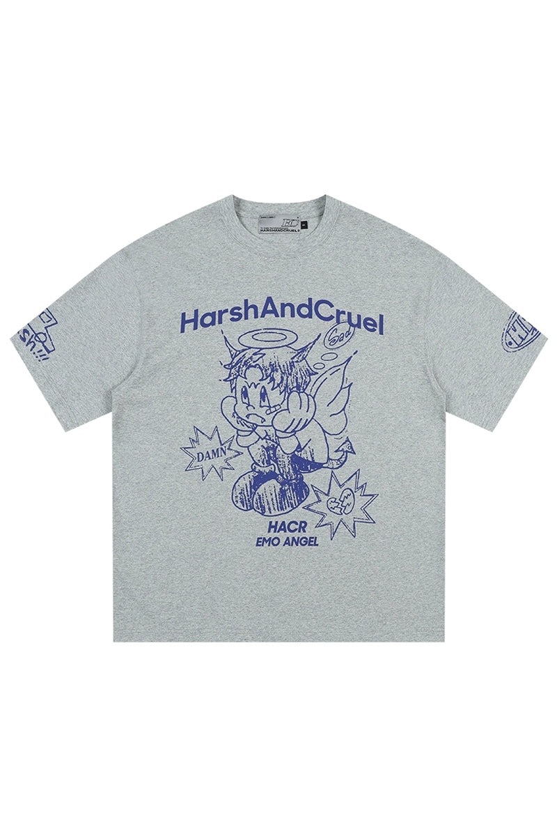 Angel Graffiti Print Tee