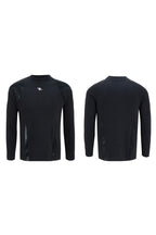 Ribbed Cotton Leather Patch Tee