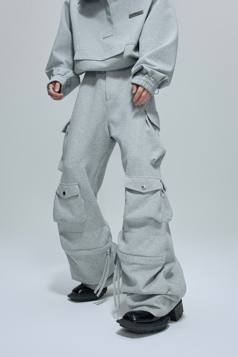 Minimalist Zip Utility Sweatpants